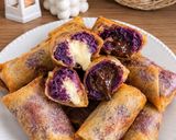Foto langkah ke 6 dari resep Lumpia Ubi Ungu.