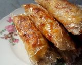 Hình bước làm 6 của món Nem rau củ ngon ròn rụm :'D