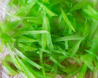 Cendol pepaya muda (flourless) - Step 3