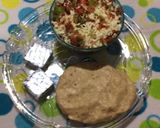 A picture of step 2 of Mixed vegetables stuff paneer paratha.
