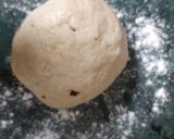 A picture of step 1 of The not so guilty pizza (whole wheat based).