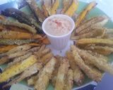 Foto del paso 8 de la receta: Bastones de calabacín horneados...🥒🍟