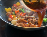 Foto del paso 8 de la receta: Magro de cerdo con verduras al wok