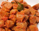 Foto langkah ke 4 dari resep Balado Bakso.
