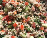 A picture of step 4 of Tabbouleh.