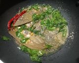 A picture of step 1 of Dry Green Jackfruit Curry (South Style).