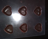 Foto del paso 4 de la receta: Bombones de chocolate rellenos con menta y dulce de leche