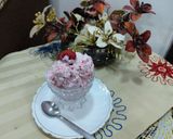 A picture of step 4 of Strawberry ice cream.
