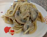 Foto langkah ke 4 dari resep Creamy mushroom pasta.