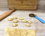 Kürtős kalács kiflicskék recept fázis 7 fotója