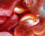 Foto del paso 1 de la receta: Sopa fría de sandía🍉 tomate🍅 con jengibre