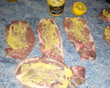 Foto del paso 1 de la receta: Chuletas de aguja a la mostaza