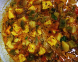 पनीर शिमला मिर्च करी (paneer shimla mirch curry recipe in Hindi) रेसिपी चरण 5 फोटो