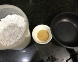 Hình bước làm 4 của món Xôi xoài hoa đậu biếc