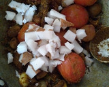 மதிய உணவு முருங்கைக்காய் சாம்பார், சாதம், ரசம், வெண்டைக்காய் பொரியல்,புளி குழம்பு ரெசிபி ஸ்டேப் 3 புகைப்படம்