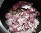 A picture of step 2 of Balti Gosht.