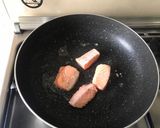Foto langkah ke 2 dari resep Salmon Mentai Rice.