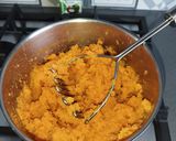 Une image de l'étape 2 de Patates douces gratinées à la crème de coco.