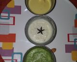A picture of step 11 of Peanut Kalash with tricolor rabdi.