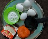 A picture of step 1 of Orange Cake.