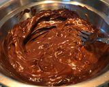 Gambar langkah 1 resipi Double Chocolate Muffin.