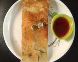 A picture of step 5 of Rava dosa.
