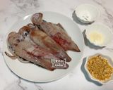 家常炒透抽的食譜步驟1照片