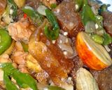 Foto langkah ke 4 dari resep Tumis jangek jengkol dan tempe.