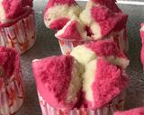 Foto langkah ke 5 dari resep Bolu Kukus Zebra (tanpa soda).
