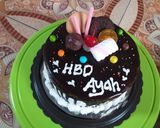 Foto langkah ke 4 dari resep Tart Brownies Kukus 3 telur.