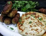 A picture of step 2 of Pan Grilled Kheema Kababs.
