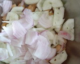A picture of step 2 of Cucumber salad.