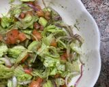 A picture of step 4 of Greens Salad.