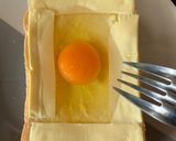 A picture of step 3 of Egg and Cheese Bread in Air Fryer.