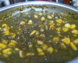A picture of step 4 of Spinach Puree with Sweetcorn Kennel.