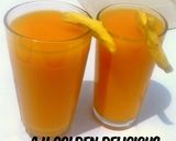 A picture of step 3 of Mango juice.