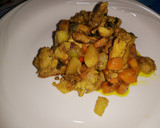 Foto del paso 6 de la receta: Cuarto de pollo deshuesado con zanahoria y papas