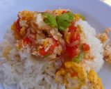 Foto del paso 6 de la receta: Huevos con vegetales 🍳🫑🍅