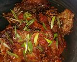 Foto langkah ke 6 dari resep Ikan Asin Kakap Pedas.