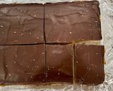 A picture of step 17 of Millionaire Shortbread.