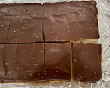 A picture of step 17 of Millionaire Shortbread.
