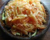 Foto langkah ke 1 dari resep Tumis Pepaya Muda.
