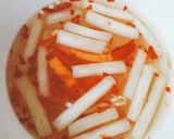 Hình bước làm 1 của món Bánh xèo béo vị biển