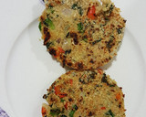 Foto del paso 7 de la receta: Hamburguesas de quinoa y verduras