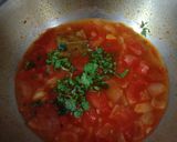A picture of step 2 of Tomato Soup.