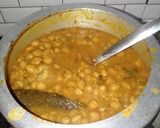 A picture of step 6 of Punjab's Famous Street Food: Chhole Bhature.