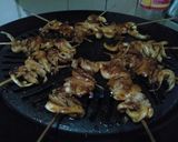 Foto langkah ke 5 dari resep Sate jamur.