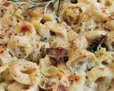 Foto del paso 6 de la receta: Tortellini con Berenjena en Salsa Blanca al gratín