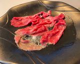 A picture of step 3 of Sukiyaki (Japanese Beef Pot).