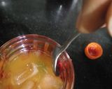 A picture of step 2 of Orange rose mojito mocktail.